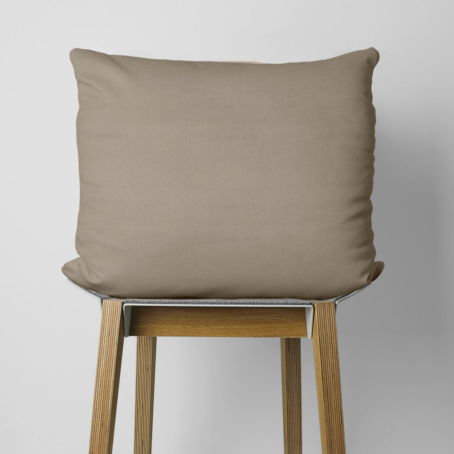 Flanel 2 in 1 Kussenslopen Taupe