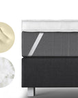 3D AIR Hotel Traagschuim Oplegmatras