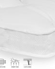 3D AIR Hotel Traagschuim Oplegmatras