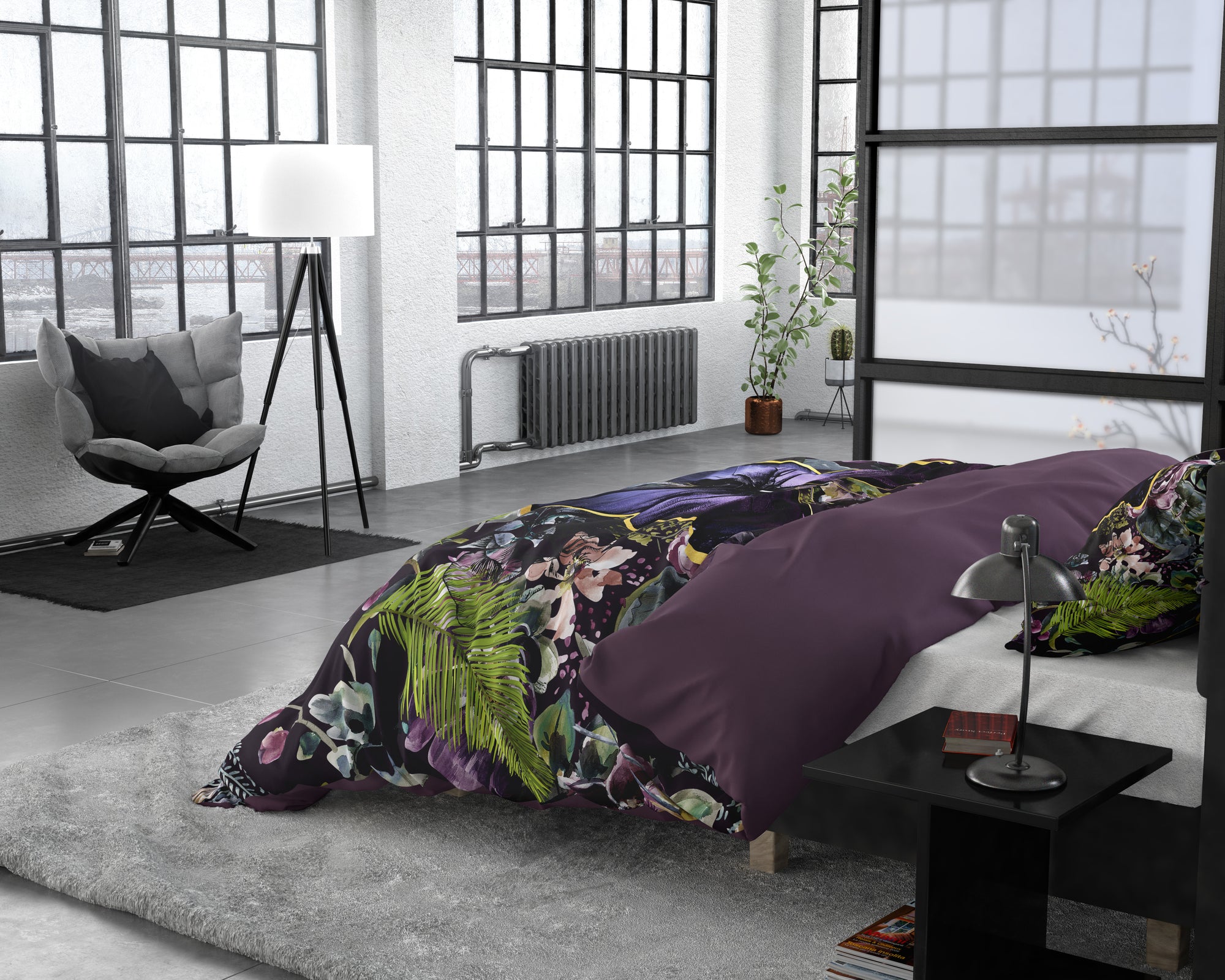 Duvet cover Mosani Turquoise