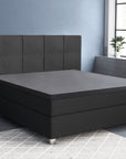 Topper Spannbettlaken - Baumwolle/Satin