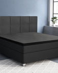 Topper Spannbettlaken - Baumwolle/Satin