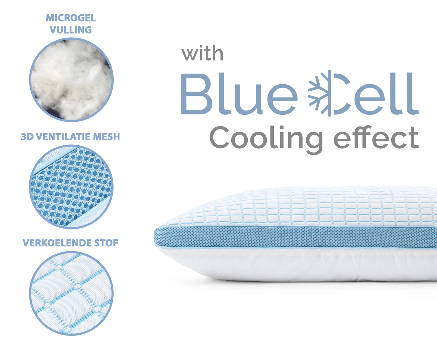 Verkoelend Memory Foam Hoofdkussen