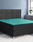 Topper Spannbettlaken - Baumwolle/Satin