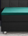 Topper Spannbettlaken - Baumwolle/Satin