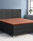 Topper Spannbettlaken - Baumwolle/Satin