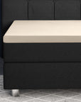 Topper Spannbettlaken - Baumwolle/Satin