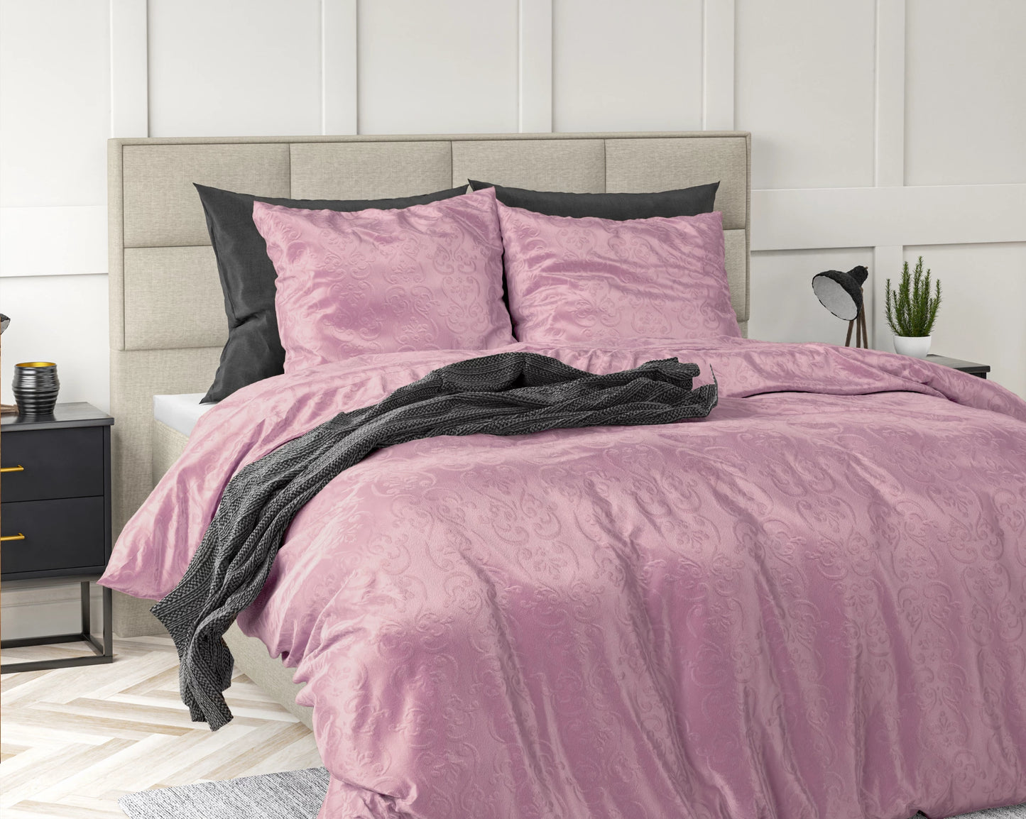 Dekbedovertrek Velvet Sultan Roze - OUTLET