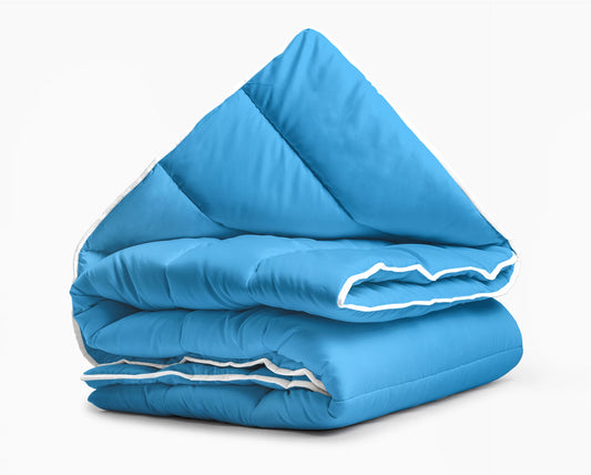 All-in one lazy dekbed Blauw - OUTLET