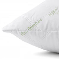 Bamboe Hoofdkussen Wit 60 x 70