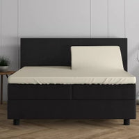 Dubbel Jersey 220 gr. Splittopper Hoeslaken Creme