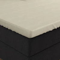 Dubbel Jersey 220 gr. Splittopper Hoeslaken Creme