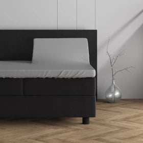 Dubbel Jersey 220 gr. Splittopper hoeslaken Grijs