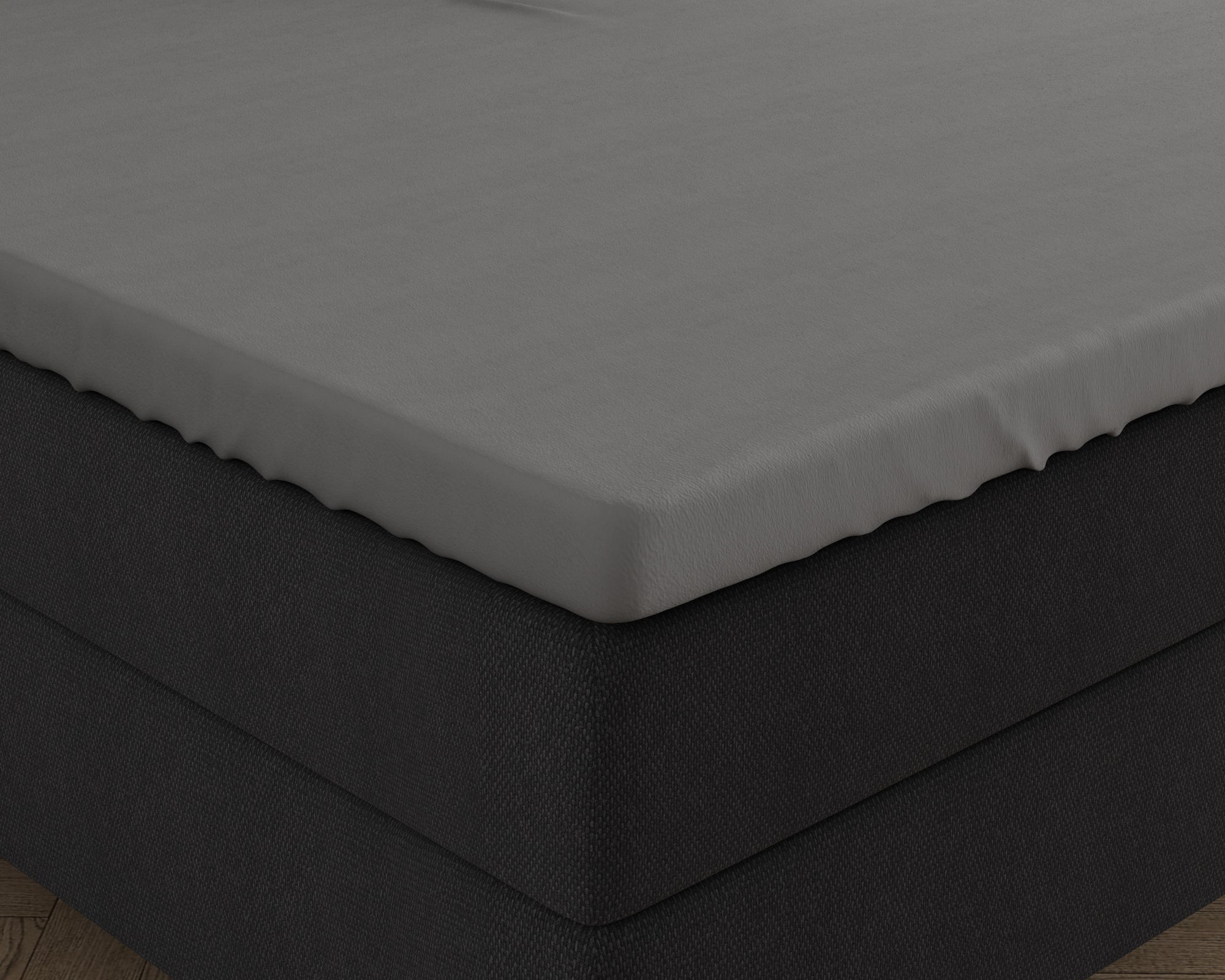 Splittopper hoeslaken - dubbel jersey