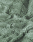 Dekbedovertrek Faux fur check