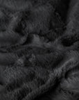 Dekbedovertrek Faux fur check