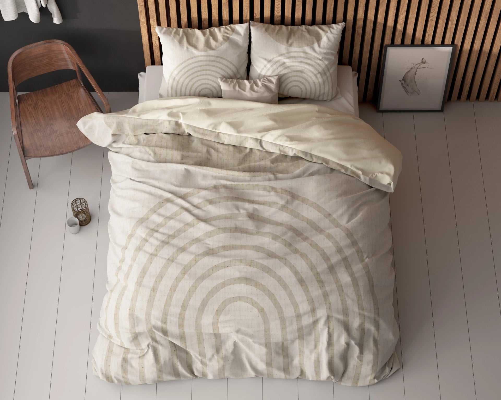 Dekbedovertrek Lobna - Beige