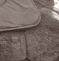 Luxus-Bettdecke ohne Bezug – Teddy