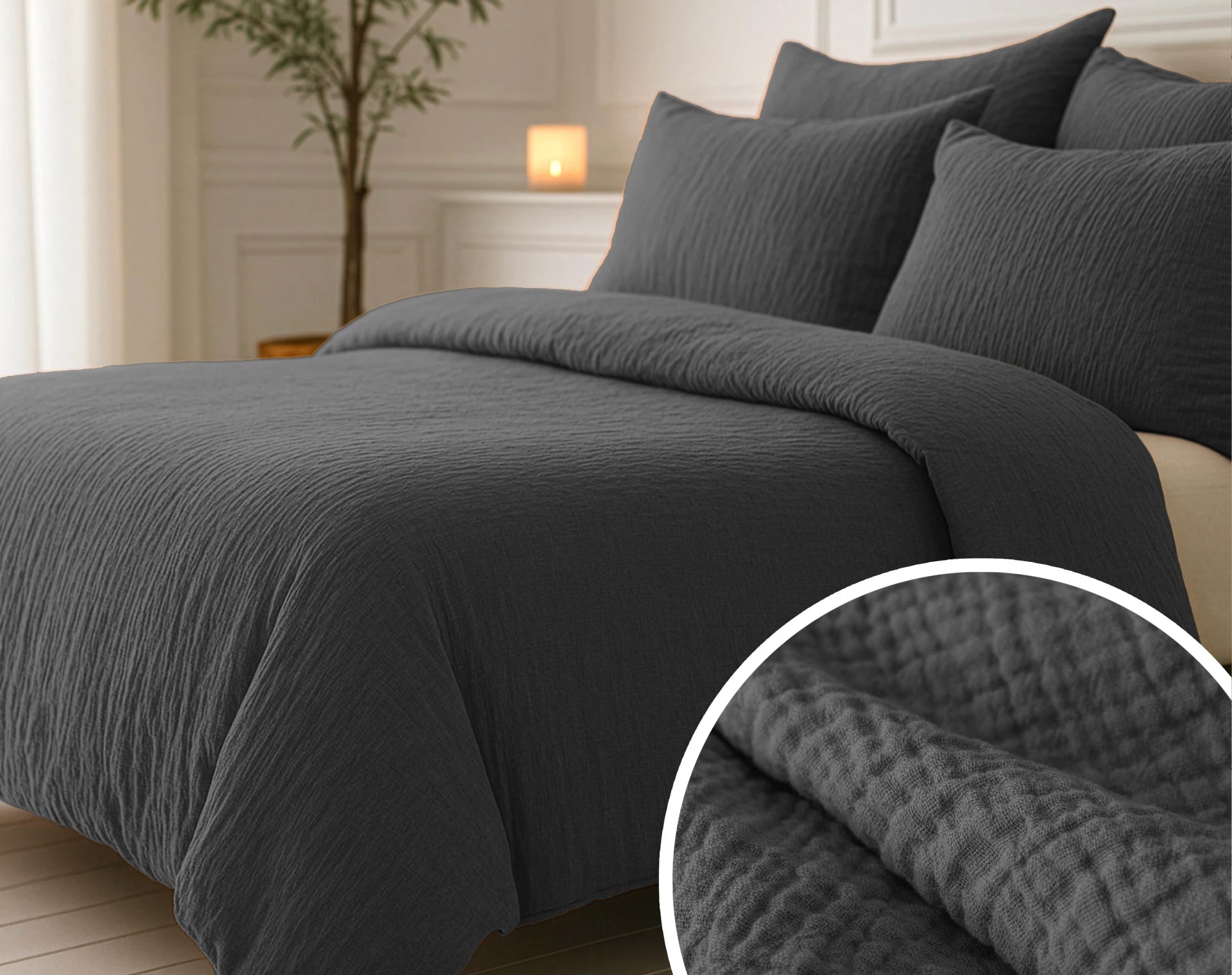 Lazy Dekbed Mousseline