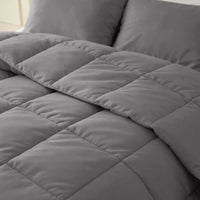 Lazy Dekbed Percale Antraciet