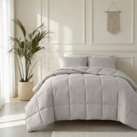 Lazy Dekbed Percale Taupe