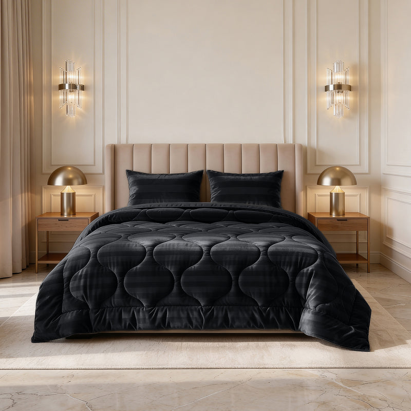 Lazy Dekbed Hotel Velvet - Antraciet