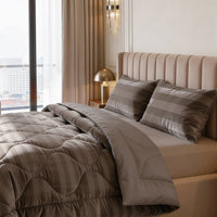 Lazy Dekbed Hotel Velvet - Taupe