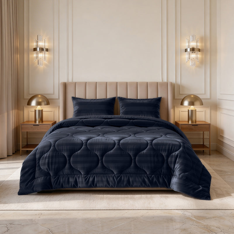 Lazy Dekbed Hotel Velvet - Navy