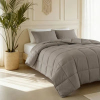 Lazy Kussensloop Percale 2Pack Taupe Bruin 60 x 70