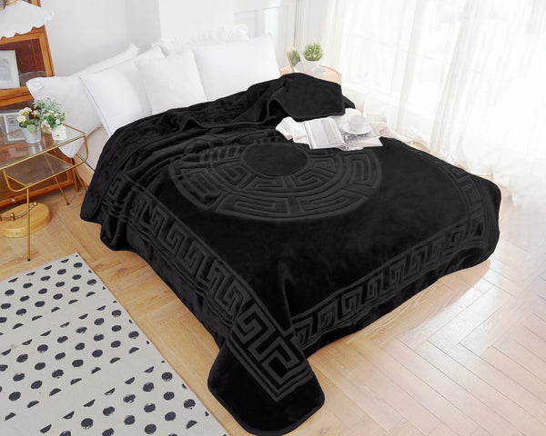 Winter blanket - black - OUTLET