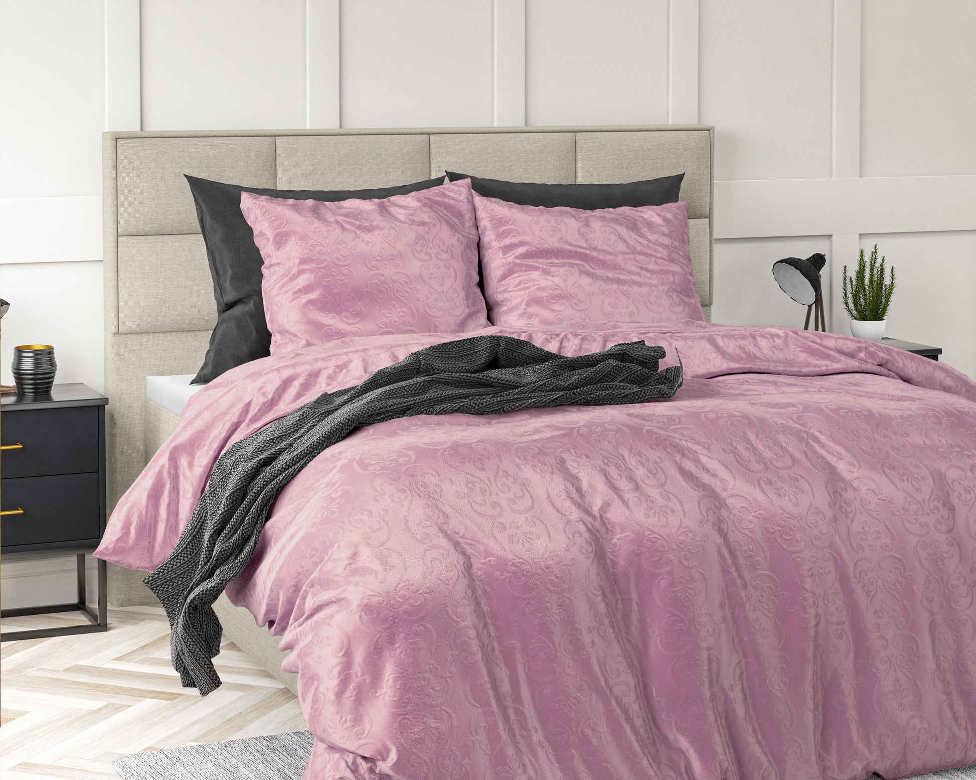 Dekbedovertek Sultan roze 