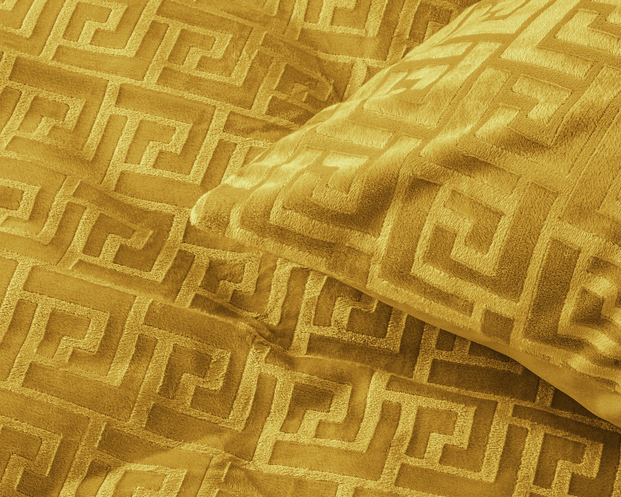 Dekbedovertrek - Velvet Fashion Goud 