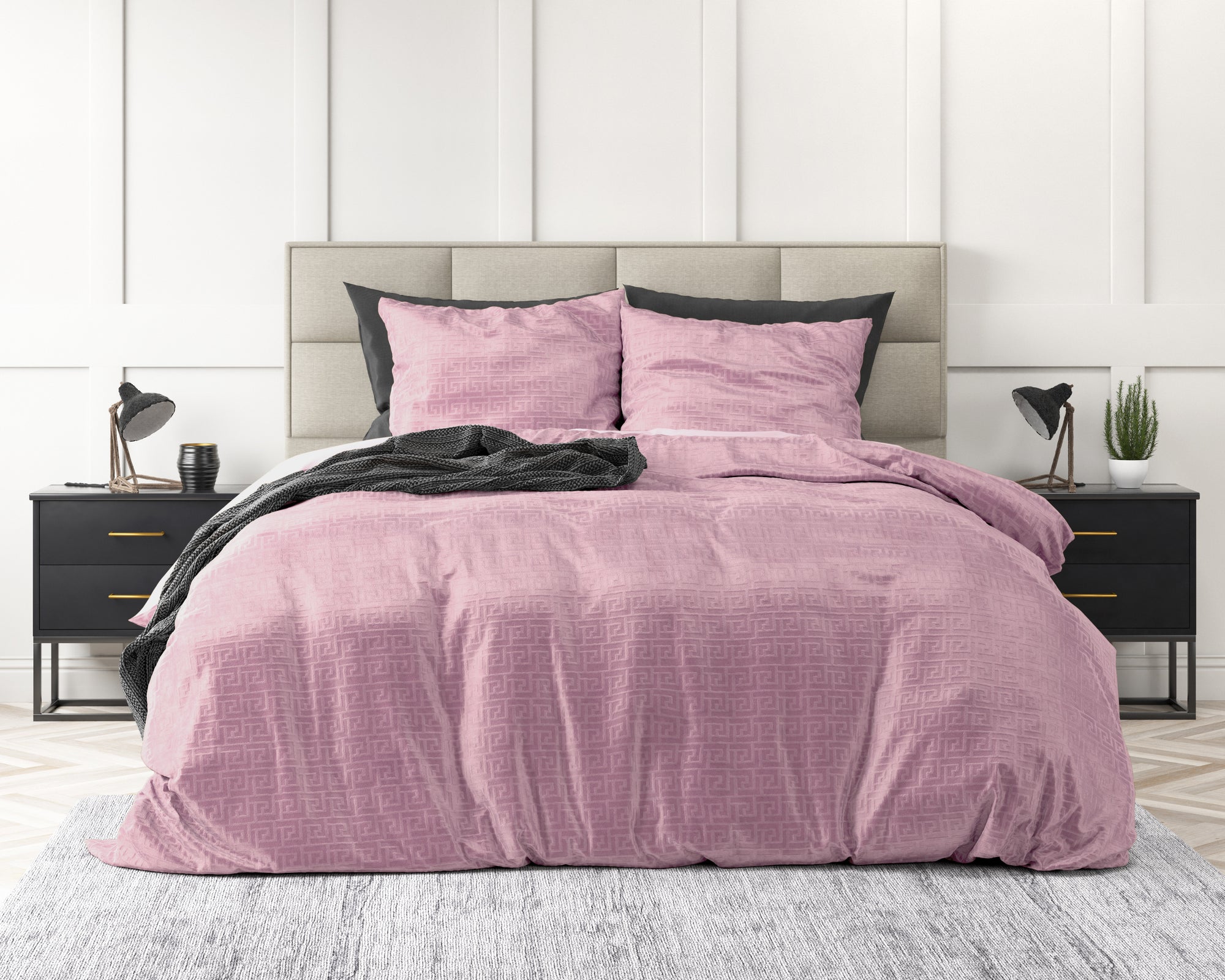 Dekbedovertrek - Velvet Fashion Roze 