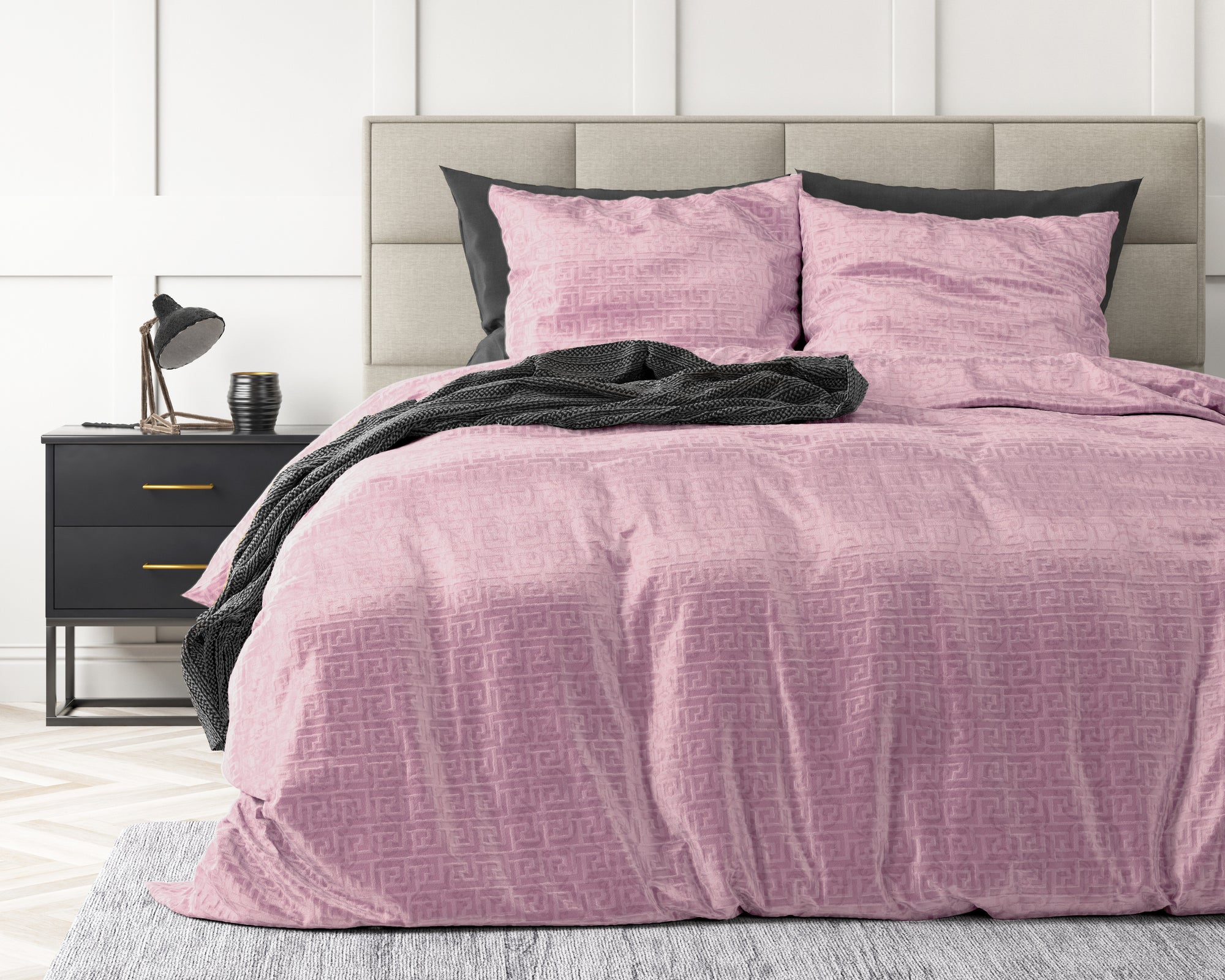 Dekbedovertrek - Velvet Fashion Roze 