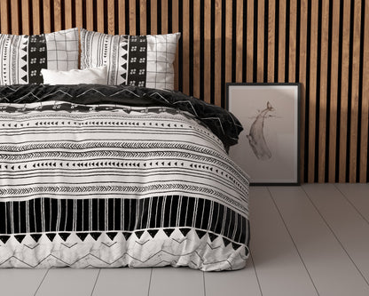 Dekbedovertrek Artic Stripe - Wit 