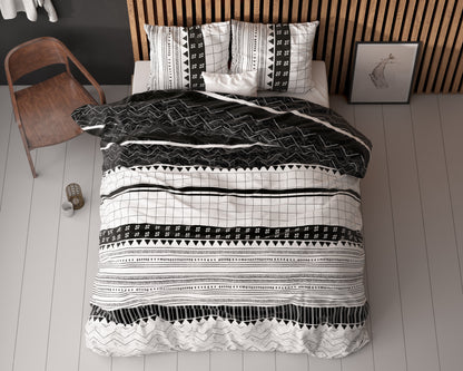 Dekbedovertrek Artic Stripe - Wit 
