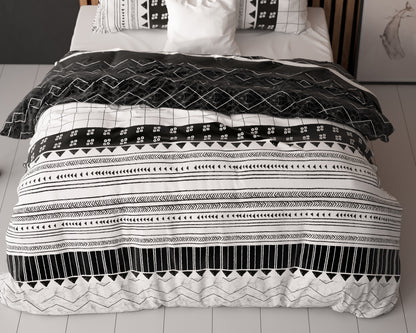 Dekbedovertrek Artic Stripe - Wit 