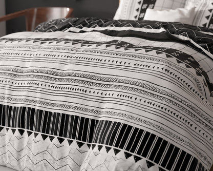 Dekbedovertrek Artic Stripe - Wit 