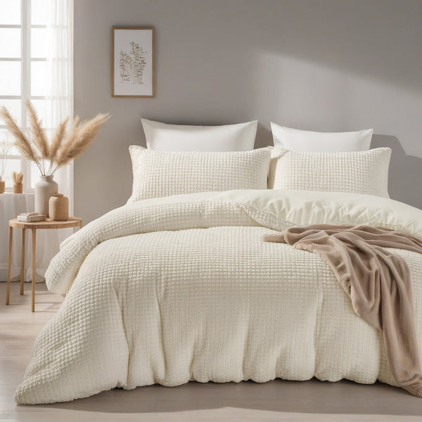 Dekbedovertrek Check Teddy 