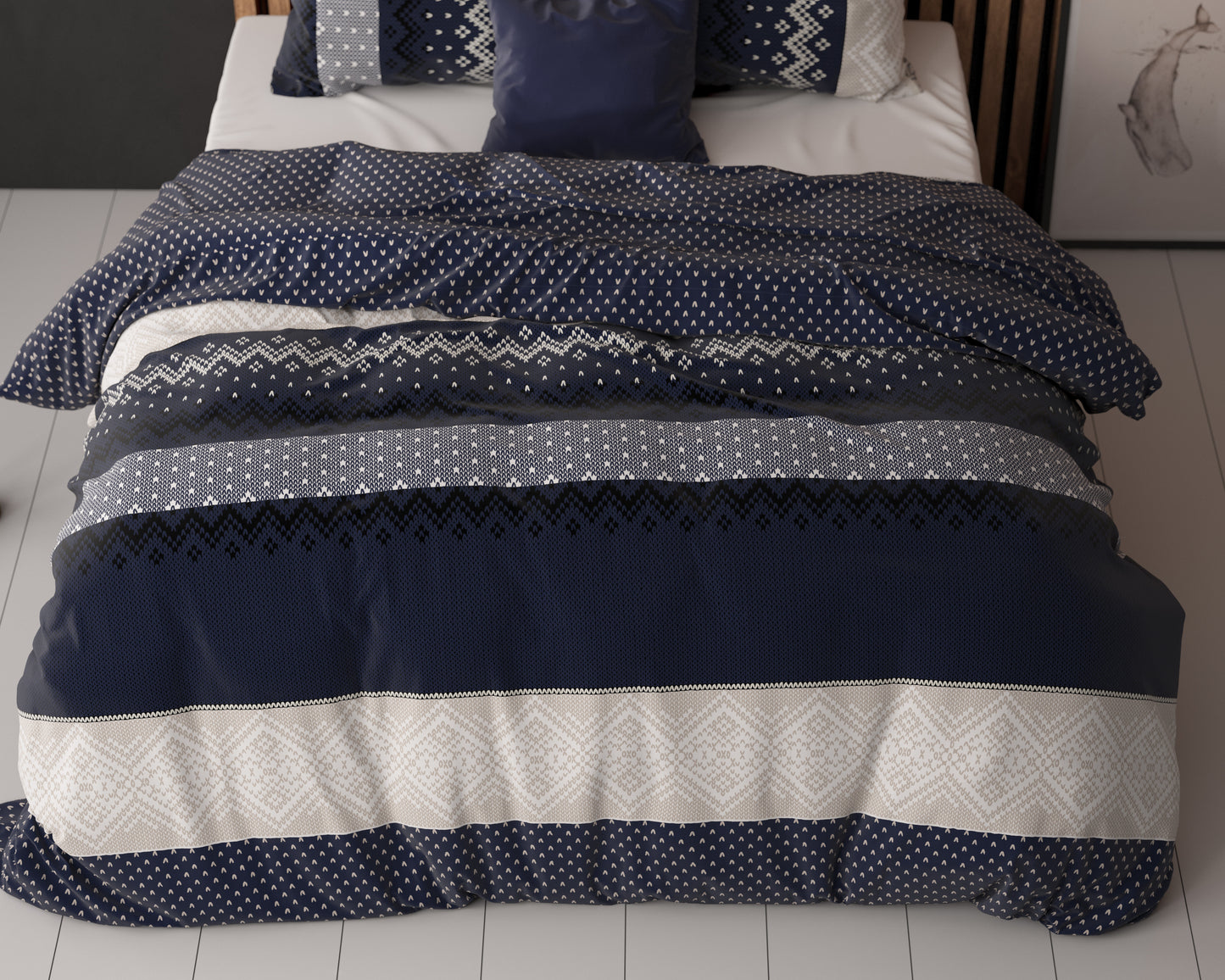 Dekbedovertrek Elisabeth - Navy 