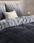Dekbedovertrek Flanel Dante - Anthracite 