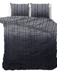 Dekbedovertrek Flanel Dante - Anthracite 