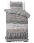 Dekbedovertrek Flanel Elin Taupe 