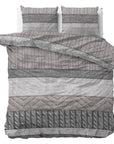 Dekbedovertrek Flanel Elin Taupe 