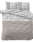 Dekbedovertrek Flanel Gino Taupe