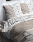 Dekbedovertrek Flanel Gino Taupe