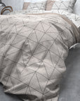 Dekbedovertrek Flanel Gino Taupe