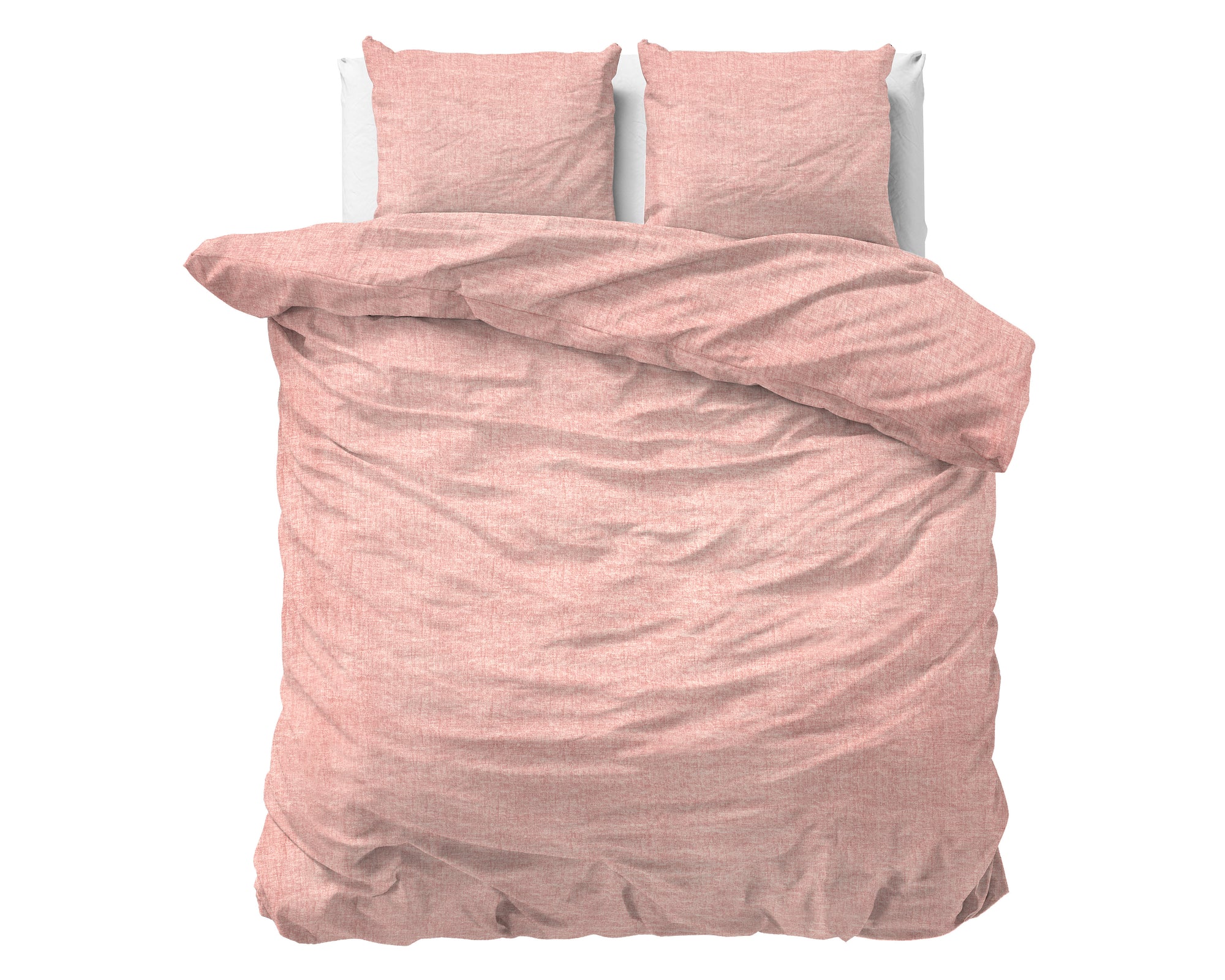 Dekbedovertrek Flanel Leo Roze 