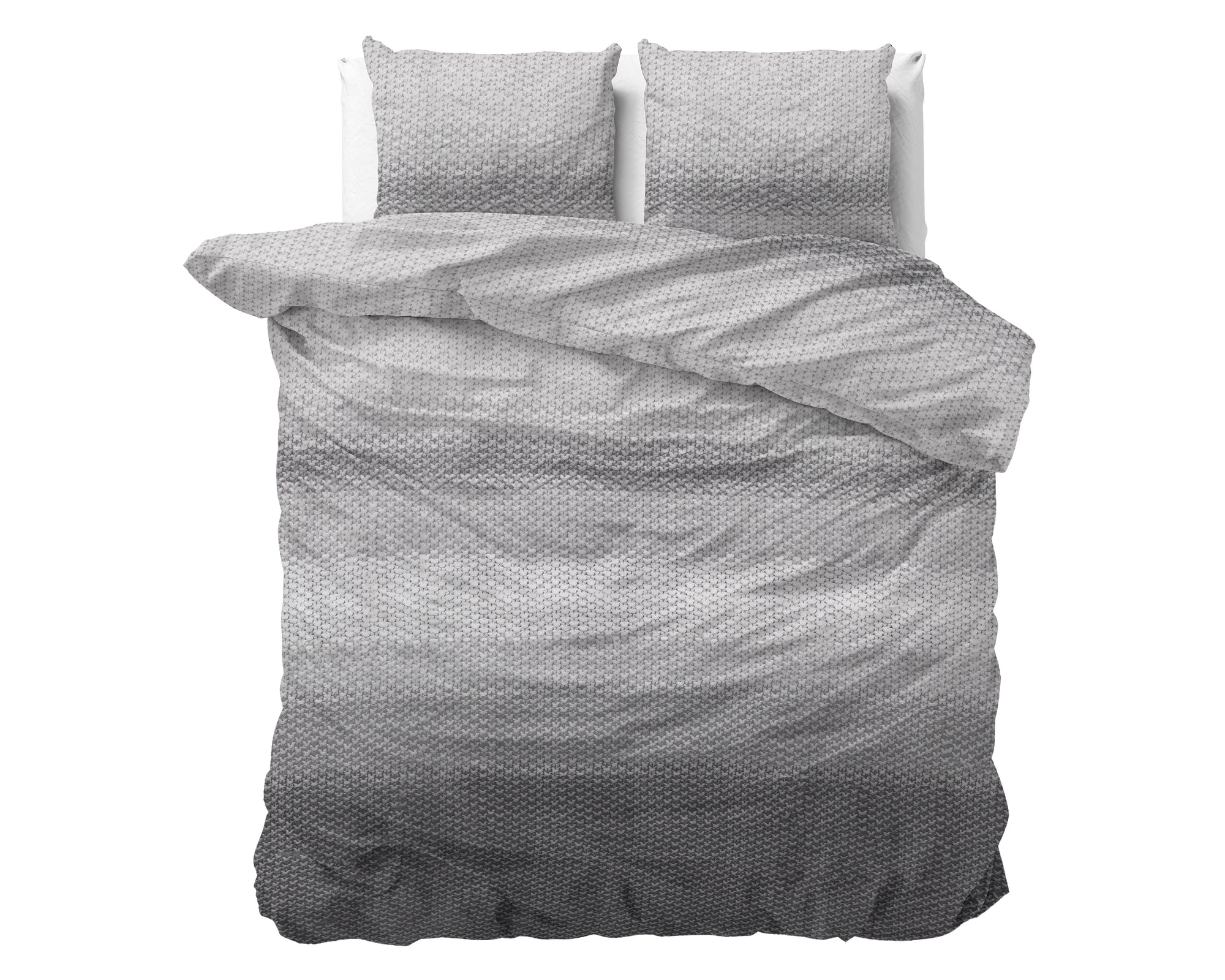 Dekbedovertrek Flanel Tamar - Grey 