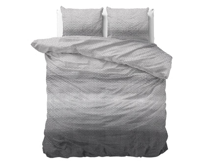 Dekbedovertrek Flanel Tamar - Grey 